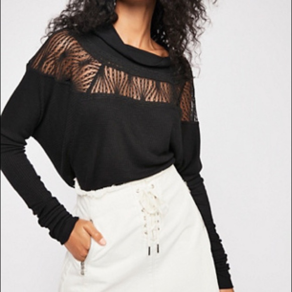 Free people knit top